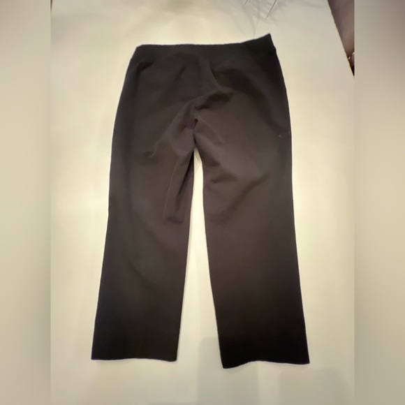 SOFT SURROUNDINGS - SOFT ESSENTIAL SUPERLA BLACK SIZE XL STRAIGHT LEG PANTS - Picture 8 of 11
